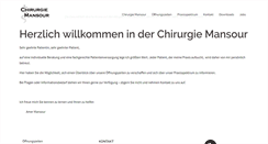 Desktop Screenshot of die-chirurgie.de